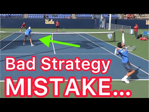 Can You Find The Mistake? (Tennis Doubles Strategy Explained)