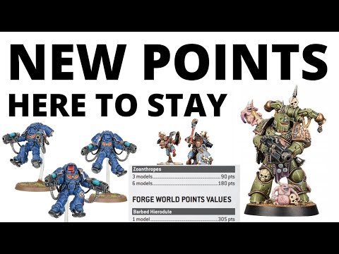 40K's Simplified Points System is HERE TO STAY - Is it Good or Bad?