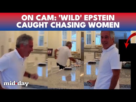 Epstein's MOST DISTURBING Video: P*DOPH*LE Jeffrey CHASES Girls in The Kitchen | Internet FUMES