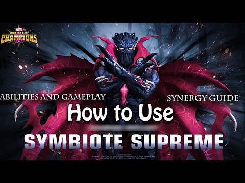 How to Use Symbiote Supreme (Abilities and Gameplay)- Marvel Contest of Champions