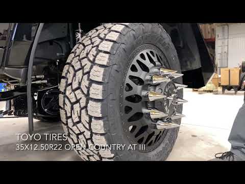 Kelderman *Black & Chrome* RAM 3500 DRW - Air Ride and Bumpers!