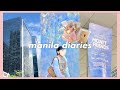 manila diaries 🎀 Monet & Friends Alive BGC + staycation at diamond hotel | aesthetic couple vlog ph