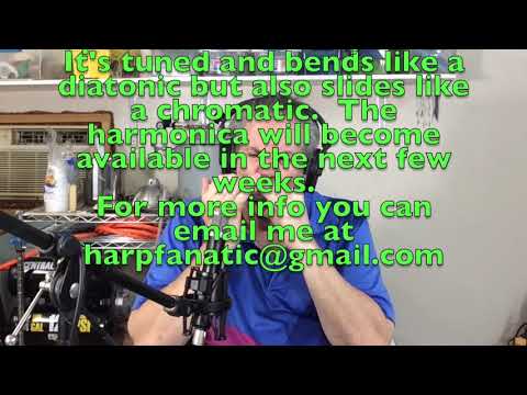 A  brief demo of the "Back Slider" harmonica playing "You're 16".