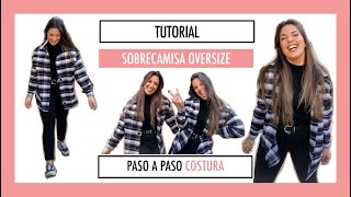 Cómo hacer una sobrecamisa con patrones gratis (Sobrecamisa Londres)