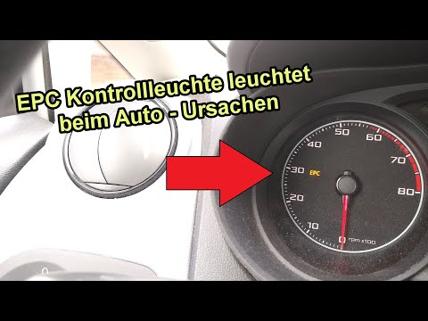 EPC Kontrollleuchte leuchtet beim Auto - Was tun? / EPC Leuchte Ursachen