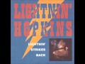 Lightnin' Hopkins - Introduction & Big Car Blues