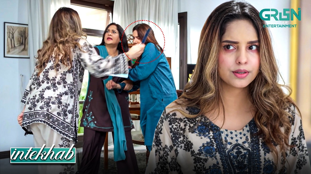 Daiyan Tujhe Zinda Nahi Chorungi !! Ali Abbas - Sukaina Khan - Fahad Sheikh | Intekhab | Green TV