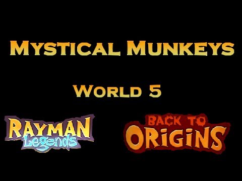 Rayman Legends | Back To Origin | Mystical Munkeys | 100%