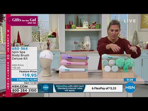 Spin Spa Body Brush Deluxe Kit