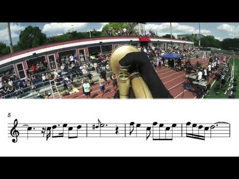 Blue Devils Metamorph 2017 Flugelhorn Solo Transcription - Cameron Leet