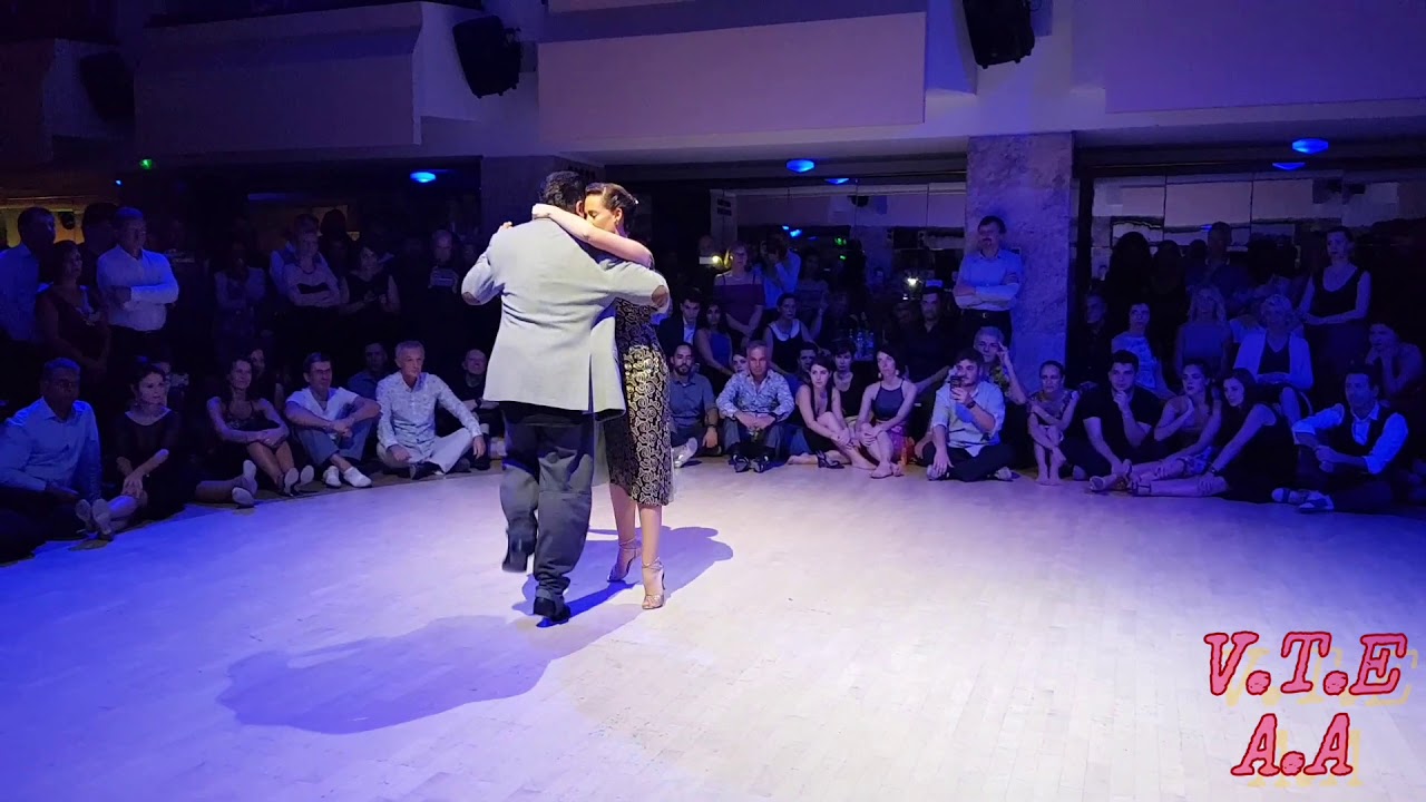 Esibizione a #LjubljanaTangoFestival Juana Sepúlveda and Mariano Chicho Frúmboli