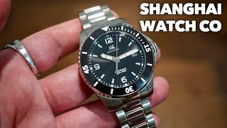 Shanghai Automatic Mens Dive Watch Review High Value Diver