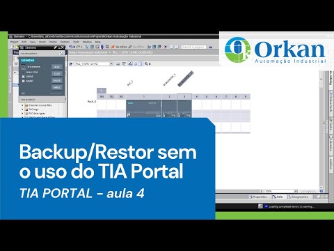TIA PORTAL! Realizar backup/Restore sem o uso do TIA Portal?