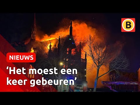 Monumentale kerk Veghel verwoest door brand; Coolen contra-expert na brandschade