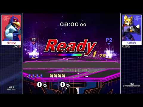 Satchel vs SeeMew at Carrboro Clash 9 (SSBM Melee)