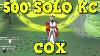 Loot From 14 Months At Chambers of Xeric | Loot From 500 Solo KC At COX (OSRS)