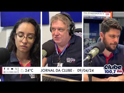 Jornal da Clube - 09/04/24 - Edição do Almoço