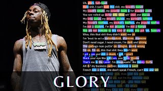 Lil Wayne - Glory | Rhymes Highlighted