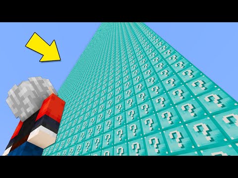 Space Tower Diamond Lucky Blocks - Minecraft