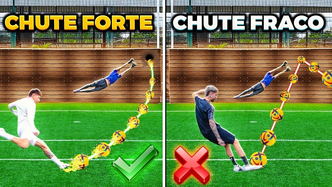 A CADA GOL, O CHUTE FICA MAIS FORTE!! 💪(TEM QUE FURAR O PAREDÃO PRA VALER O GOL!!) +6 NÍVEIS 😱