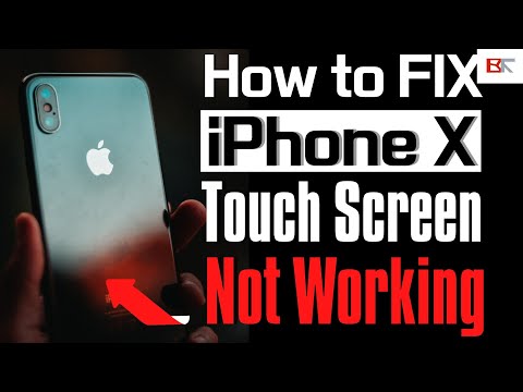 How to Fix iPhone X Touch Screen Not Working | Screen Unresponsive & Not Responding to Touch