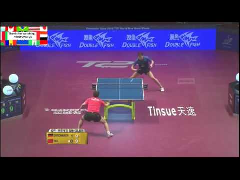 2016 Grand Finals (MS-QF) OVTCHAROV Dimitrij - FAN Zhendong HD