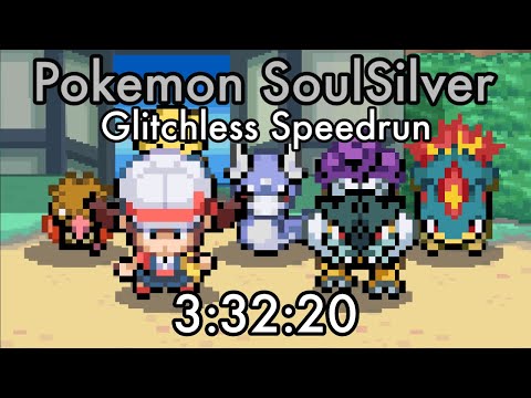 Pokemon SoulSilver Any% Glitchless Speedrun in 3:32:20 [Former World Record]