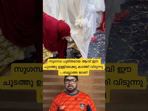 സുഗന്ധ പൂരിതമായ ആവി ഈ ചൂടത്തു ഉള്ളിലേക്കു കടത്തി വിടുന്നു😬ബല്ലാത്ത ജാതി #reactionvideo #funnyvideo