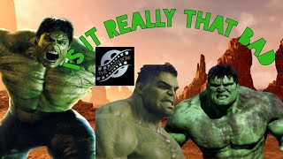 Is It Really That Bad Hulk 2003