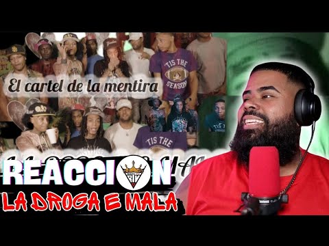 (reaccion) Rony alca - La Droga e mala ( Video oficial )