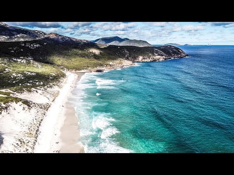Wilsons Promontory from drone view
