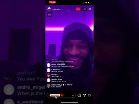 MULAR JUICE “IF I QUIT YOUTUBUE & JUST DONE MUSIC...” & UNRELEASED MUSIC 🔥 IG LIVE @mularjuice
