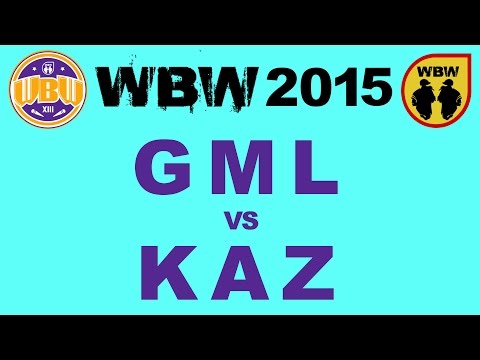 Video thumbnail for Eliminacje 2015: GML vs. Kaz