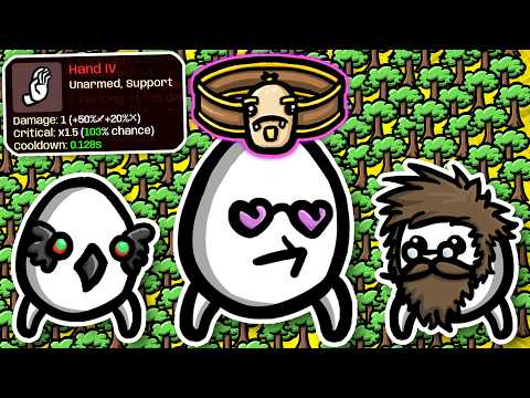 The secret Pacifist God Mode technique | Brotato Abyssal Terrors Modded