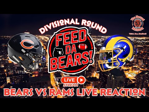 Bears vs Rams Divisional Round Match-Up (Live Reaction)