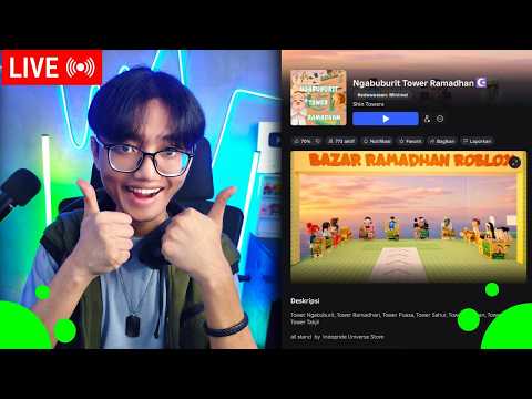 🔴 LIVE | Ada Bazar Di Tower Roblox!!!😱  #ghifamusnfx #shorts