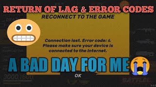 GOB RETURN OF THE ERROR CODES||IT WAS A BAD DAY:-(