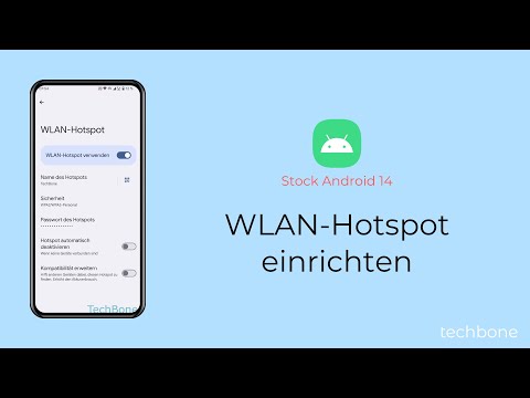 WLAN-Hotspot einrichten [Android 14]