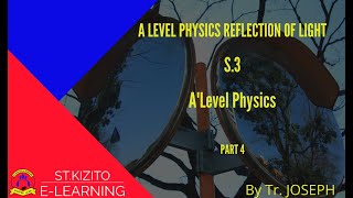 A LEVEL PHYSICS,  REFLECTION OF LIGHT PART 4