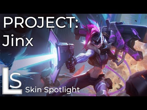 PROJECT: Jinx - Skin Spotlight - PROJECT Collection - League of Legends