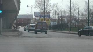 preview picture of video 'S. Ashland Ave Overpass over 39th St. Chicago West local lanes'