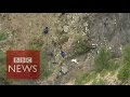 Germanwings plane crash site in aerial video - BBC.