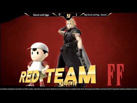 (5/3/16) Winner's Bracket, R3: Bacon and Eggs vs. Big Head and Big Sword - Smash Wii-U Doubles