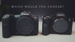 Sony A7Siii vs Canon R5!