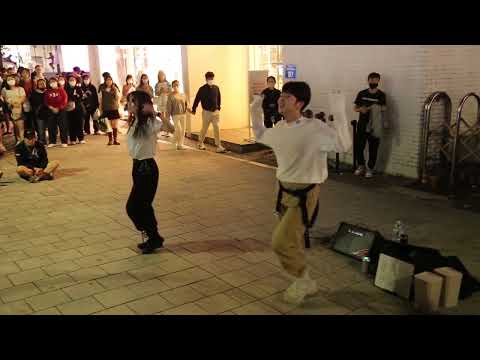 JHKTV] Kagawayu (Japan)&kangshinhwa hongdae Kpop dance ICY 카가와유 &강신화홍대 케이팝댄스 아이시