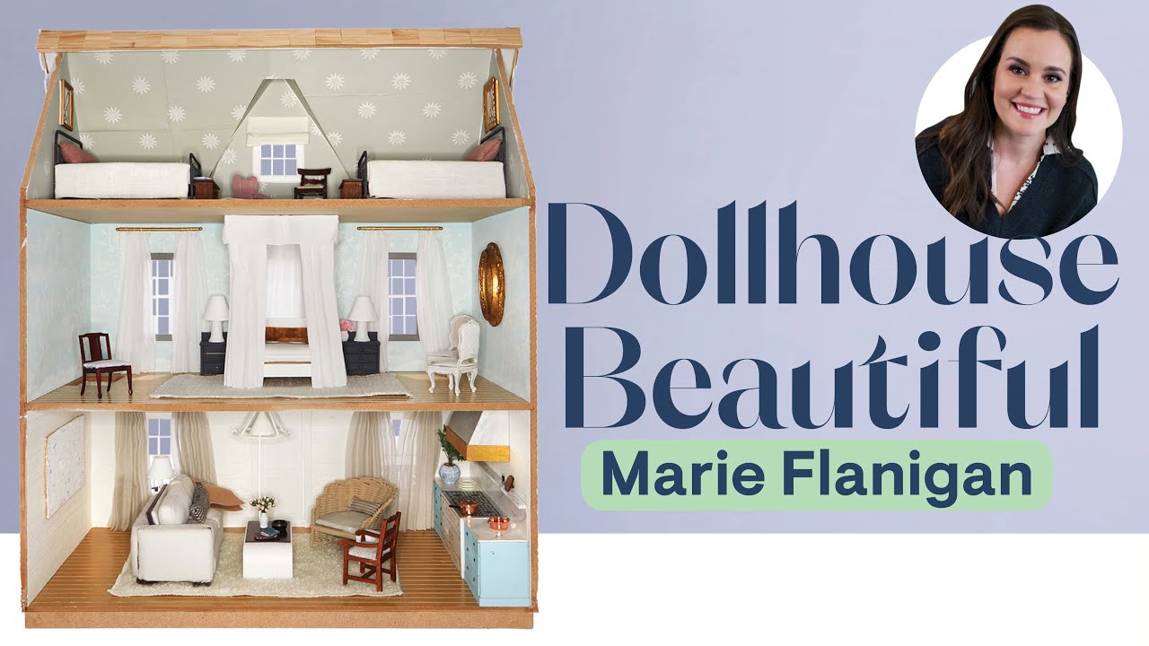 Marie Flanigan Designs a Sophisticated Dollhouse | Dollhouse Beautiful | HB