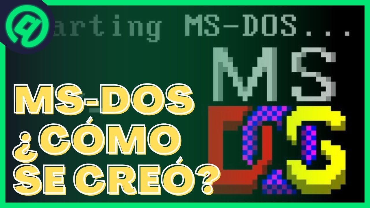 ¿Cuáles son las versiones de MSDOS? LIB ASK