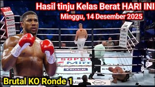 Download lagu Brutal KO Round 1‼️World boxing results TODAY, Sunday, December 14, 2025 | Anthony Joshua vs Jake... mp3