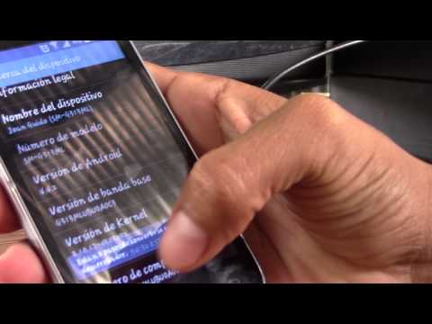 Como activar el modo desarrollador en android 4.4.2