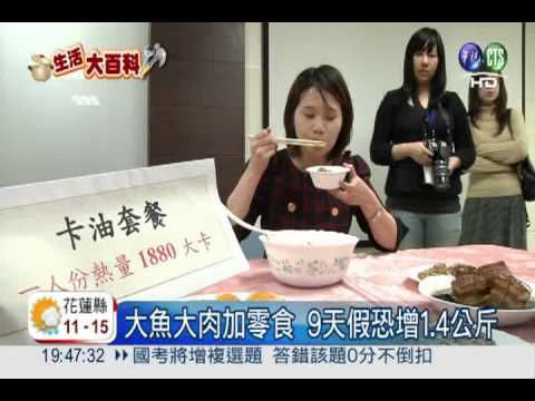 過一個年... 近半民眾胖1.7公斤